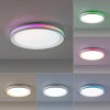Leuchten Direkt RIBBON Deckenleuchte LED Weiß, 2-flammig, Fernbedienung, Farbwechsler