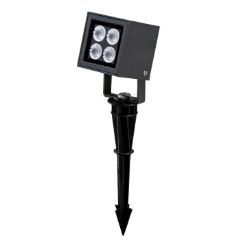 CMD AQUA Gartenstrahler LED Anthrazit, 4-flammig