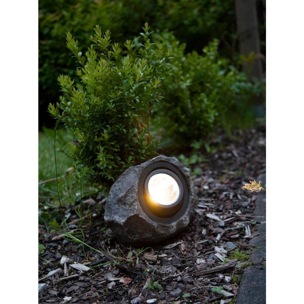 Eglo Z_SOLAR Steinleuchte LED Grau, 1-flammig main product photo