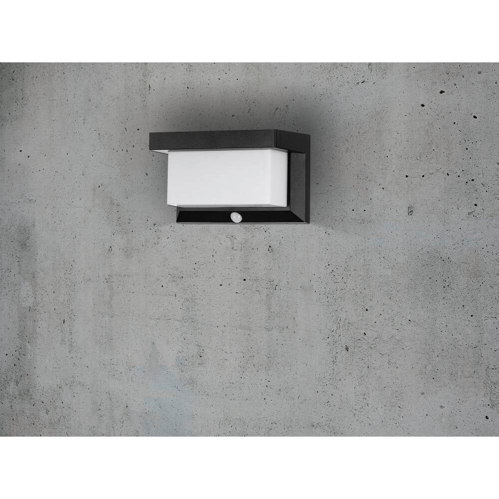Eglo Z_SOLAR Außenwandleuchte LED Schwarz, 32-flammig, Bewegungsmelder main product photo