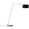 Brilliant Annice Stehlampe Gold, Schwarz, 1-flammig