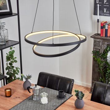 CIRCLE Leuchten Pendelleuchte Gold LED 11524-12 Direkt