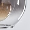 Koyoto Hängeleuchte Glas 20 cm Klar, Rauchfarben, 1-flammig