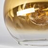 Koyoto Deckenleuchte Glas 30 cm Gold, Klar, 1-flammig
