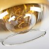 Koyoto Deckenleuchte Glas 25 cm Gold, Klar, 1-flammig