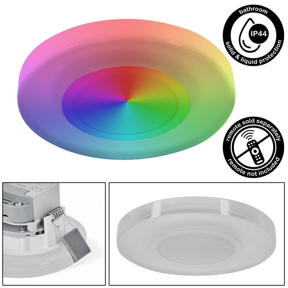 Armaes Einbauleuchte LED Weiß, 1-flammig, Farbwechsler main product photo