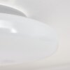 iDual Chloe Deckenleuchte LED Silber, Weiß, 1-flammig, Fernbedienung, Farbwechsler