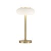 Paul Neuhaus Q-ETIENNE Tischleuchte LED Messing, 1-flammig, Fernbedienung