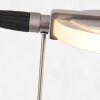 Steinhauer Turound Deckenfluter LED Stahl gebürstet, 2-flammig
