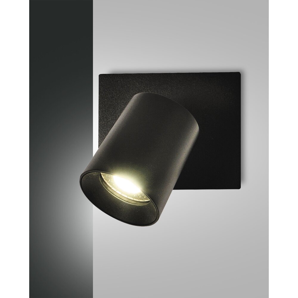 Fabas Luce Modo Wandleuchte Schwarz, 1-flammig main product photo