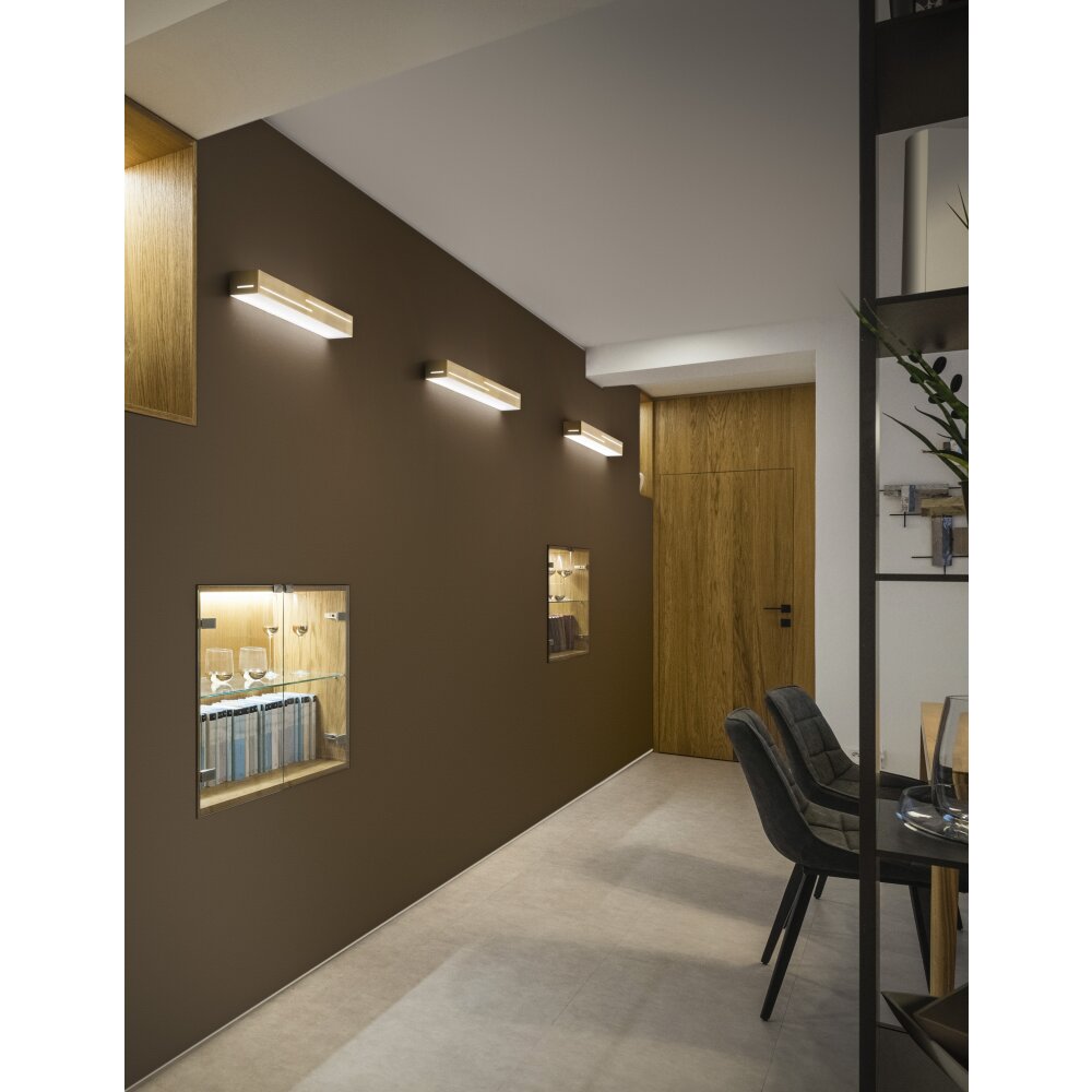 Fabas Luce Banny Wandleuchte LED Messing, 1-flammig main product photo