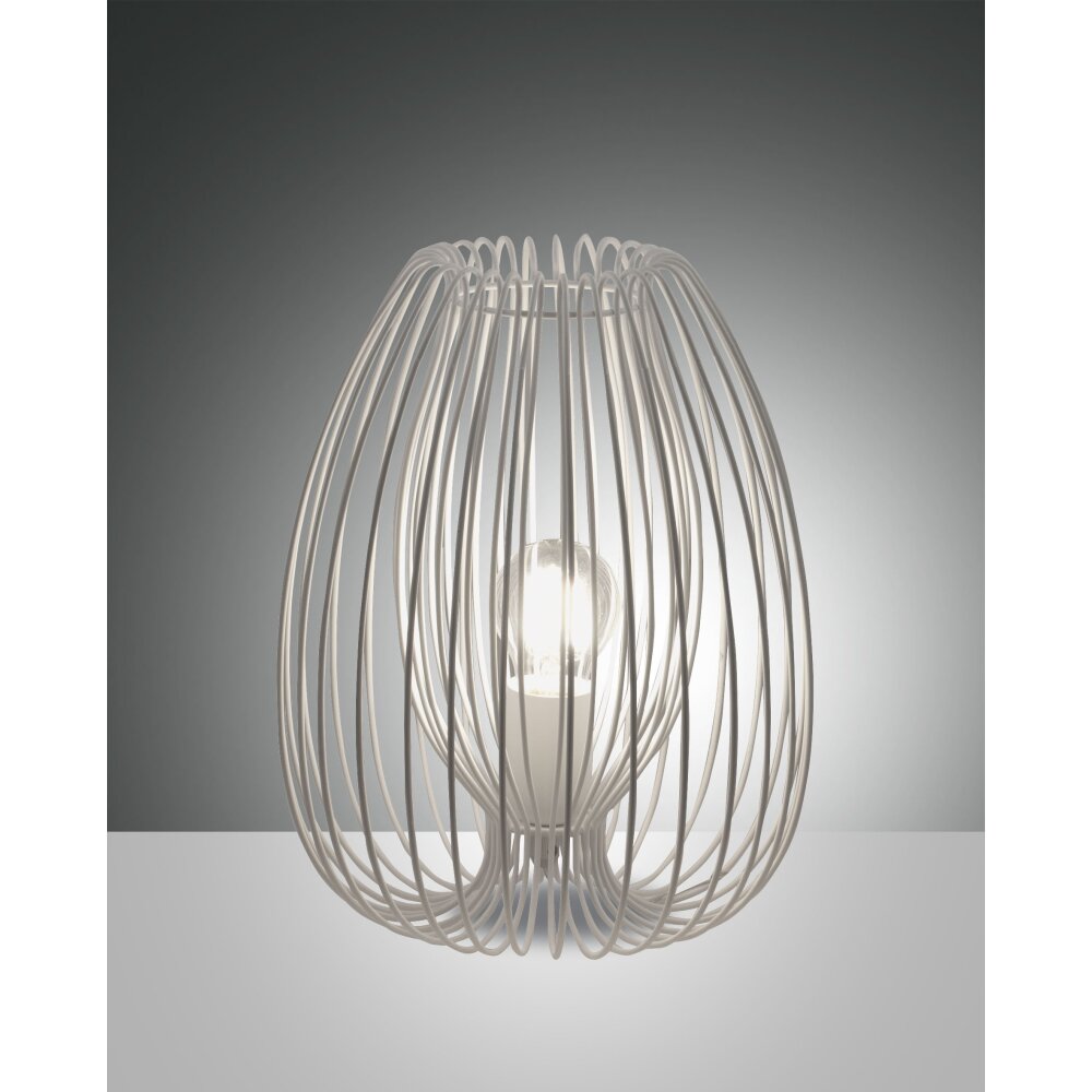 Fabas Luce Camp Tischleuchte Weiß, 1-flammig main product photo
