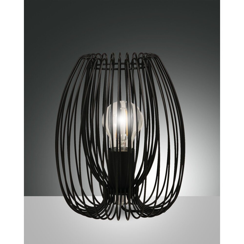 Fabas Luce Camp Tischleuchte Schwarz, 1-flammig main product photo