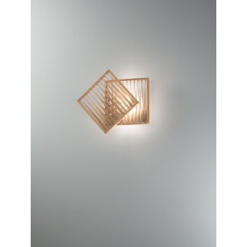 Fabas Luce Loft Wandleuchte LED Weiß, 1-flammig