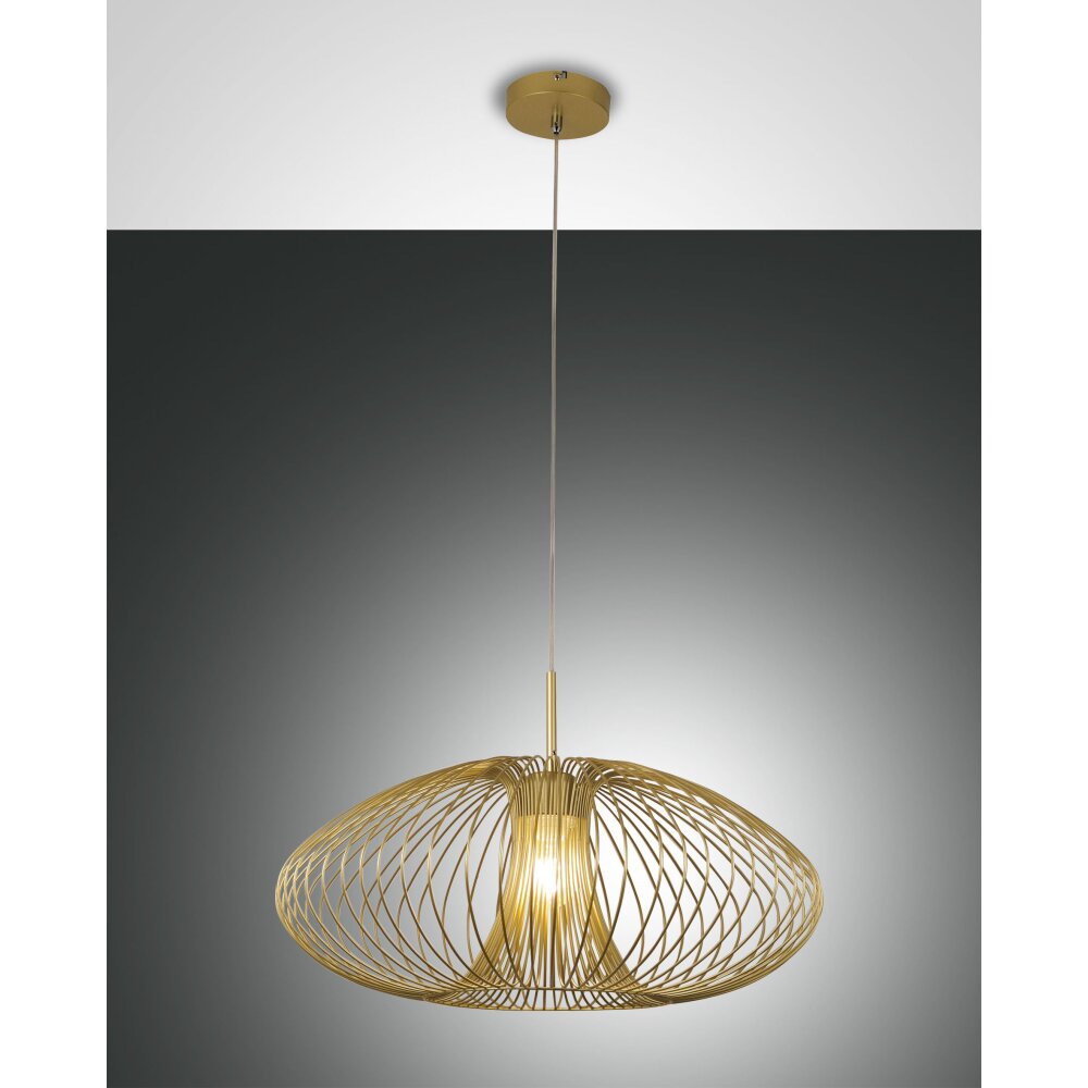 Fabas Luce Fassa Pendelleuchte Gold 3706-40-225 | Kronleuchter