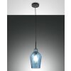Fabas Luce Stintino Pendelleuchte Schwarz, 1-flammig