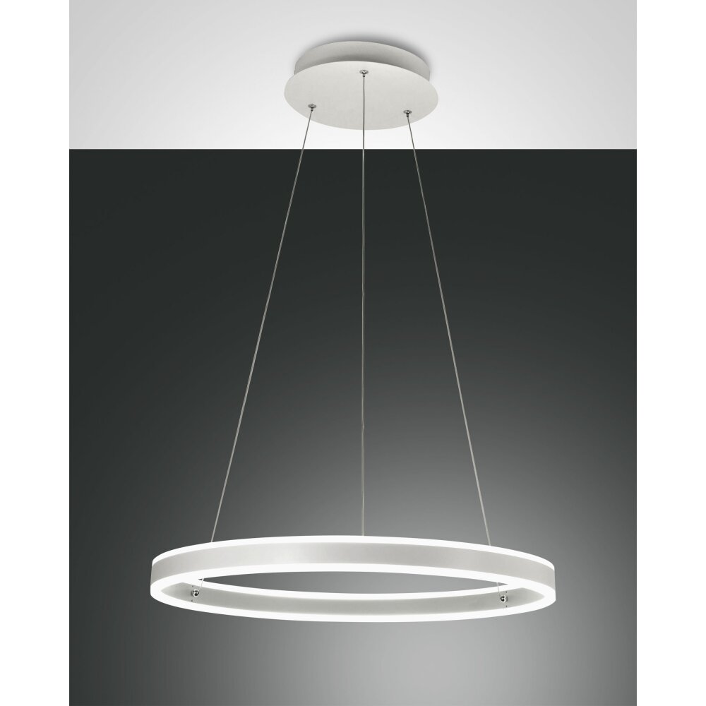 Fabas Luce Palau Pendelleuchte LED Weiß, 1-flammig main product photo
