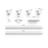 Philips Hue Perifo Basis-Set Deckenleuchte LED Weiß, 4-flammig, Farbwechsler