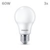 Philips Classic 3er Set LED E27 8 Watt 2700 Kelvin 806 Lumen