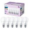 Philips Classic 6er Set LED E27 4,9 Watt 2700 Kelvin 470 Lumen