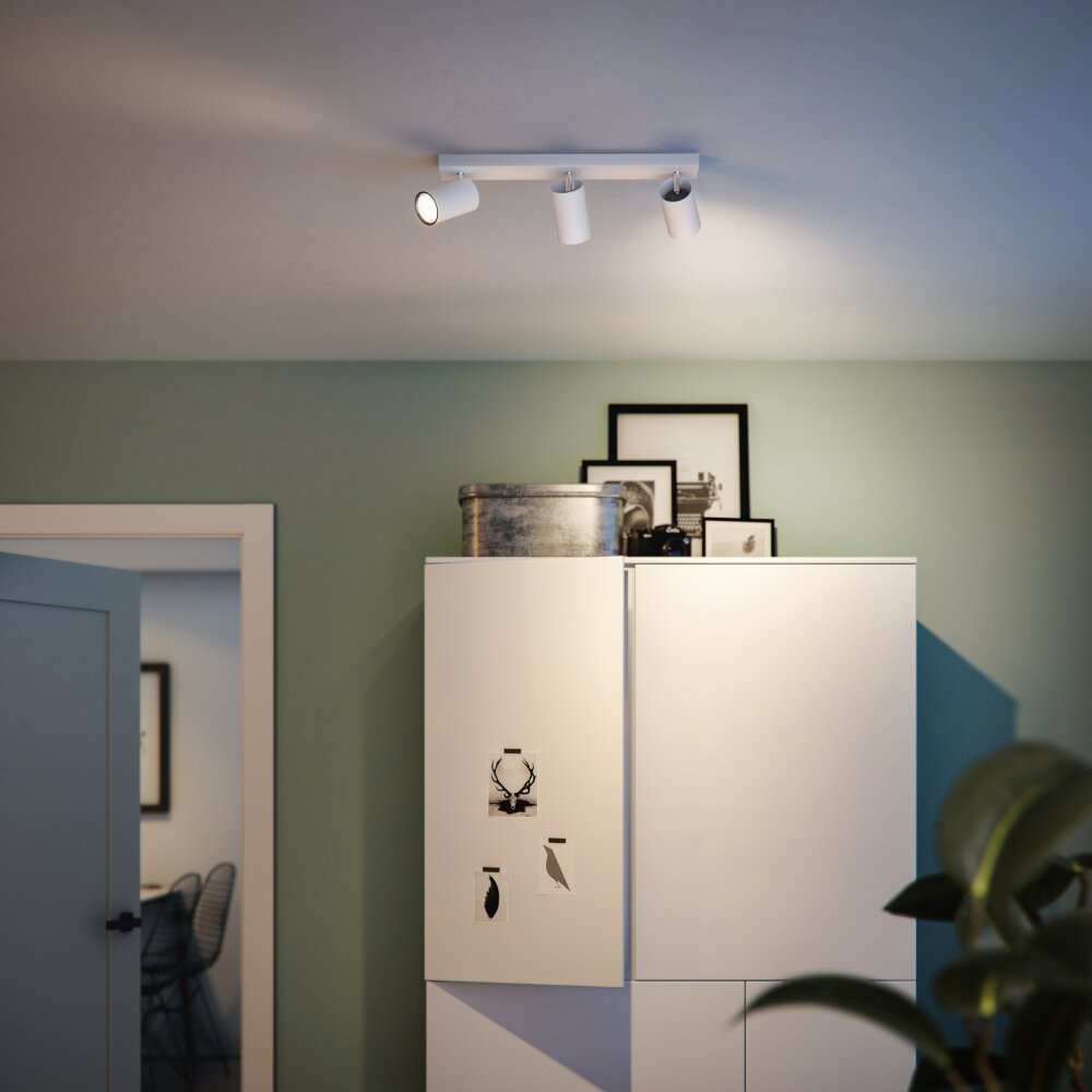 Philips myLiving Kosipo Deckenleuchte Weiß, 3-flammig main product photo