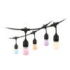 Philips WiZ String Lights Lichterkette LED Schwarz, 1-flammig, Farbwechsler