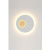 Holländer LUNA Wandleuchte LED Gold, Weiß, 2-flammig