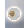 Holländer LUNA Wandleuchte LED Gold, Weiß, 2-flammig
