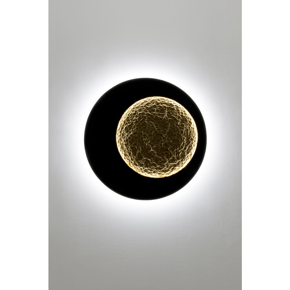 Holländer PLENILUNIO Wandleuchte LED Braun, Gold, Schwarz, 2-flammig main product photo