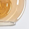 Koyoto Deckenleuchte Glas 25 cm Bernsteinfarben, 3-flammig