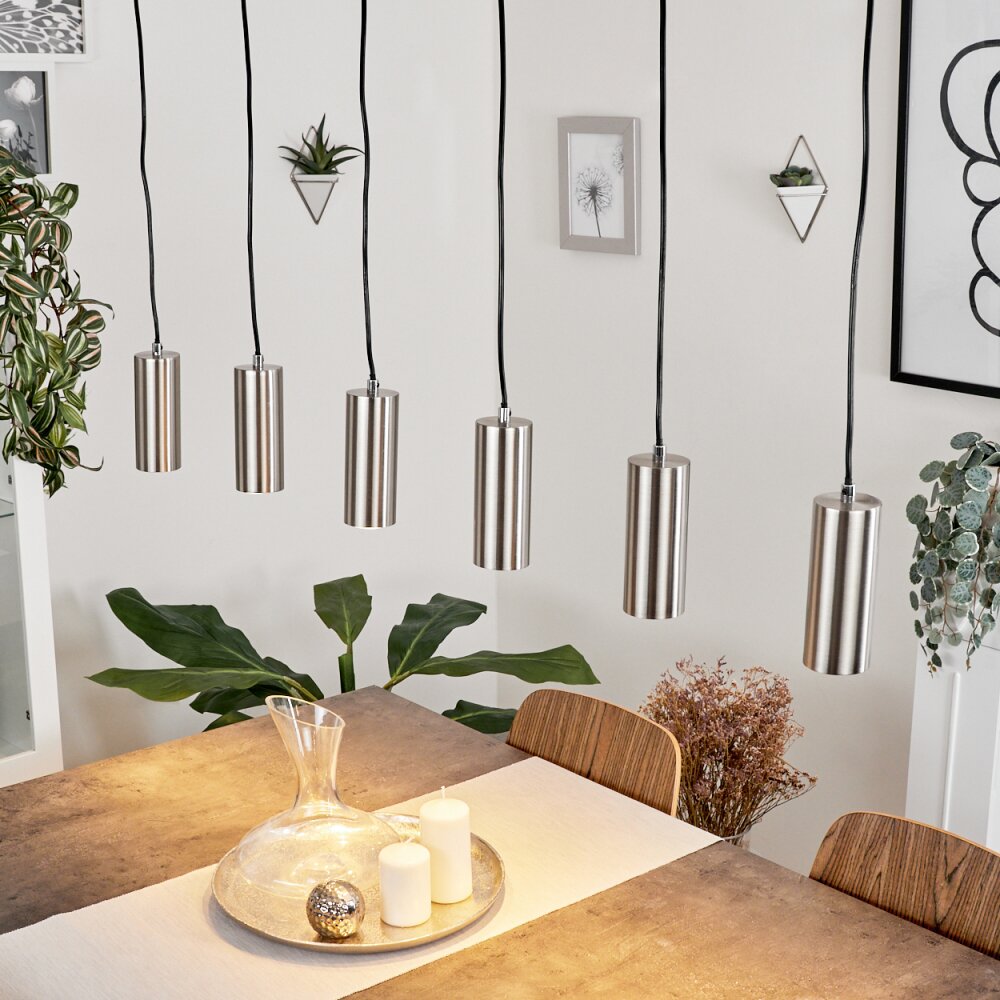Javel Hängeleuchte Nickel-Matt, 6-flammig main product photo