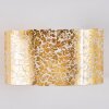 Rapar Wandleuchte Chrom, Gold, 1-flammig