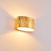 Rapar Wandleuchte Chrom, Gold, 1-flammig