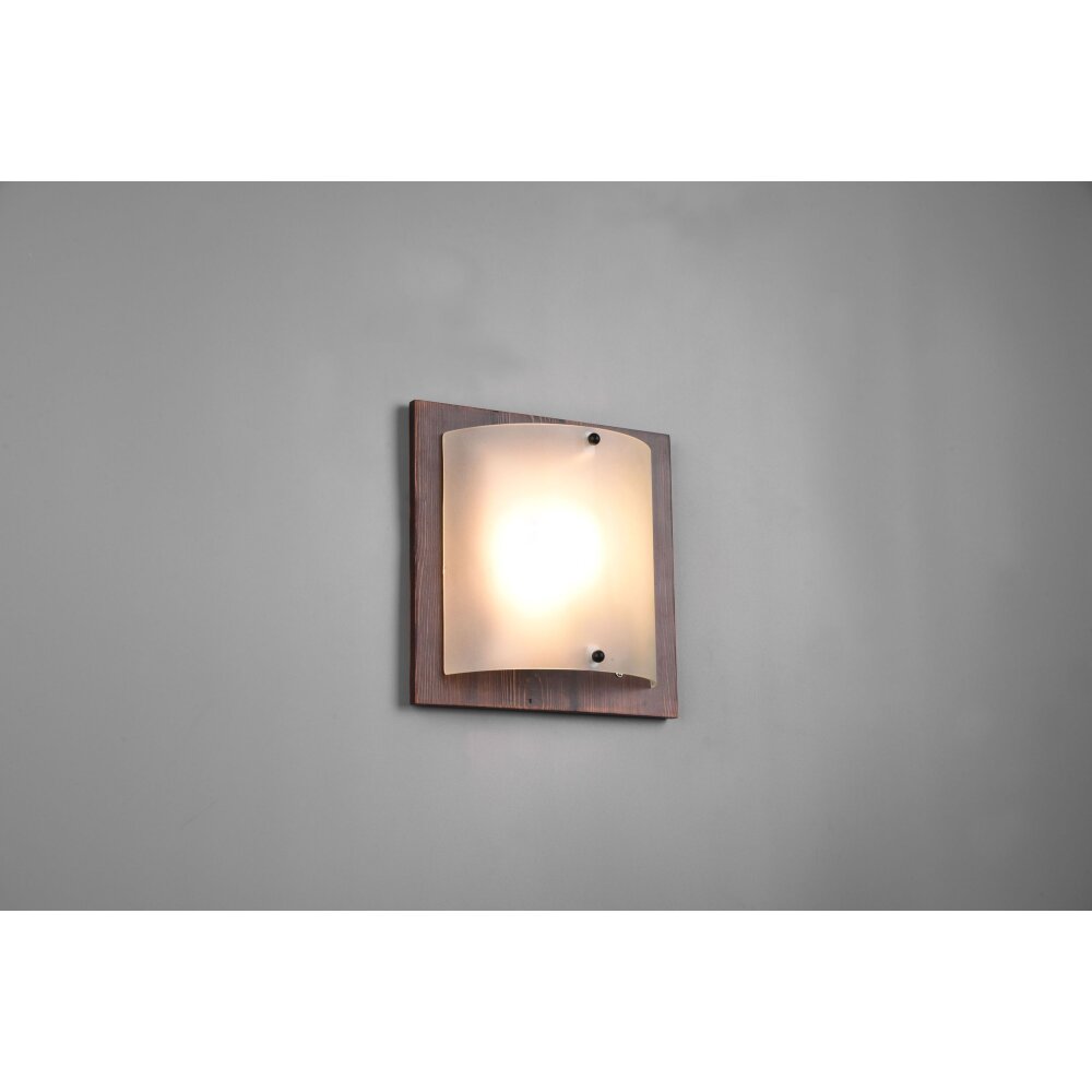 Trio Pali Wandleuchte Holz dunkel, 1-flammig main product photo