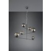 Trio Pure Pendelleuchte Anthrazit, 6-flammig