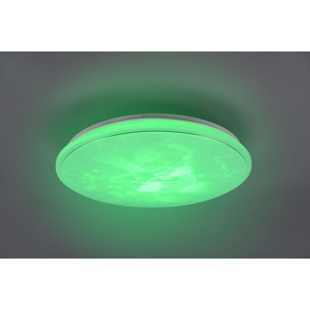 Reality TILION Deckenleuchte LED Weiß, 2-flammig, Fernbedienung, Farbwechsler main product photo