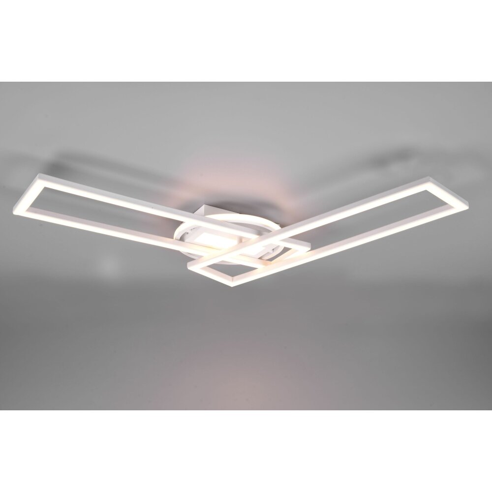 Reality Twister Deckenleuchte LED Weiß, 1-flammig, Fernbedienung main product photo