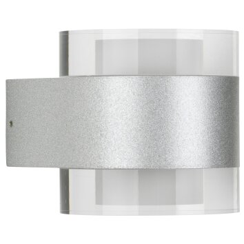 Albert Leuchten 231 Außenwandleuchte LED Weiß, 2-flammig