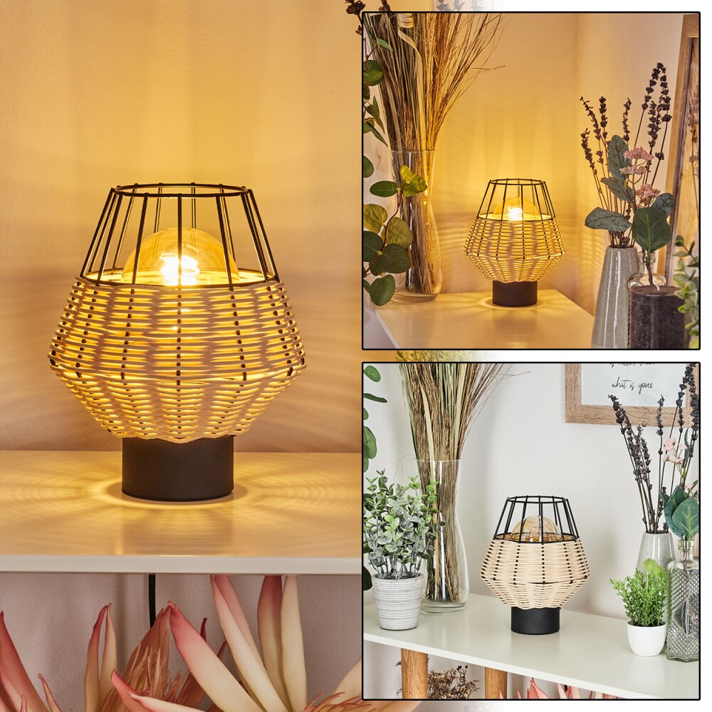 Benagil Tischleuchte Schwarz, 1-flammig main product photo