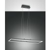 Fabas Luce Bard Pendelleuchte LED Anthrazit, 1-flammig