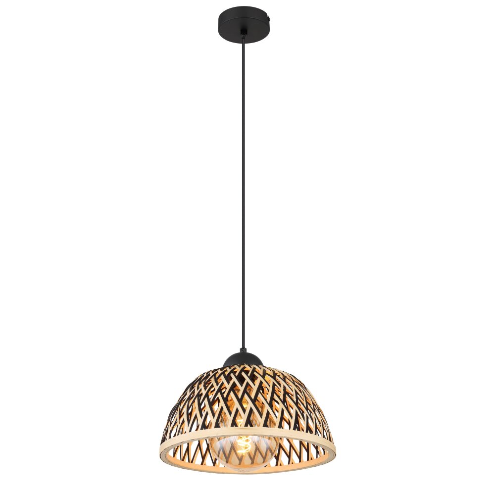 Globo COLLY Hängeleuchte Schwarz, 1-flammig main product photo