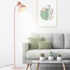 Brilliant Erena Stehlampe Rosa, 1-flammig