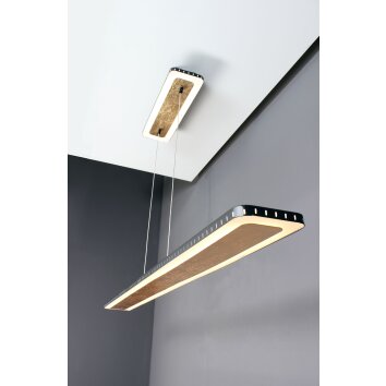 Luce Design 9052 LED Pendelleuchte Edelstahl S SI Solaris