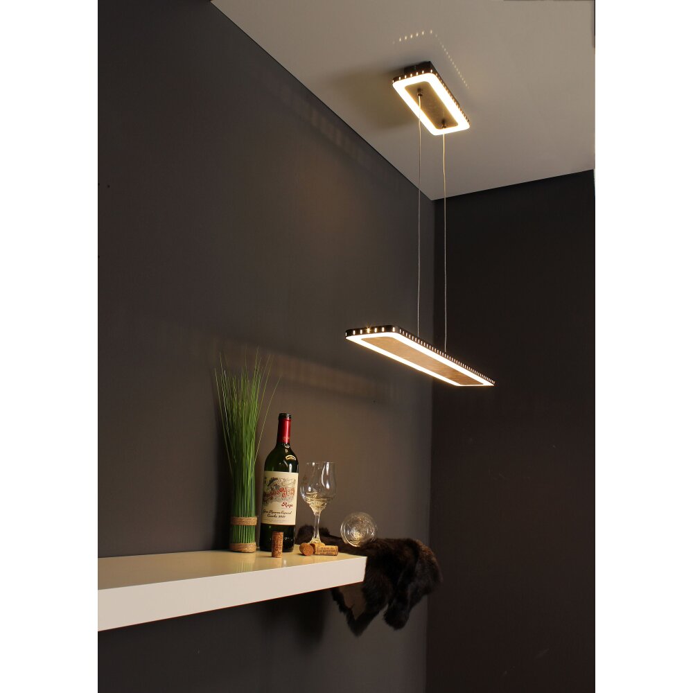 Luce Design Solaris Pendelleuchte LED Gold, Schwarz, 1-flammig main product photo
