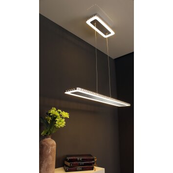 Luce Design Solaris Pendelleuchte Edelstahl 9052 SI LED S