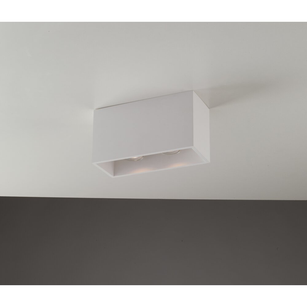 Luce Design Foster Deckenleuchte mit handelsüblichen Farben bemalbar, Weiß  I-FOSTER-PL25 | Deckenlampen