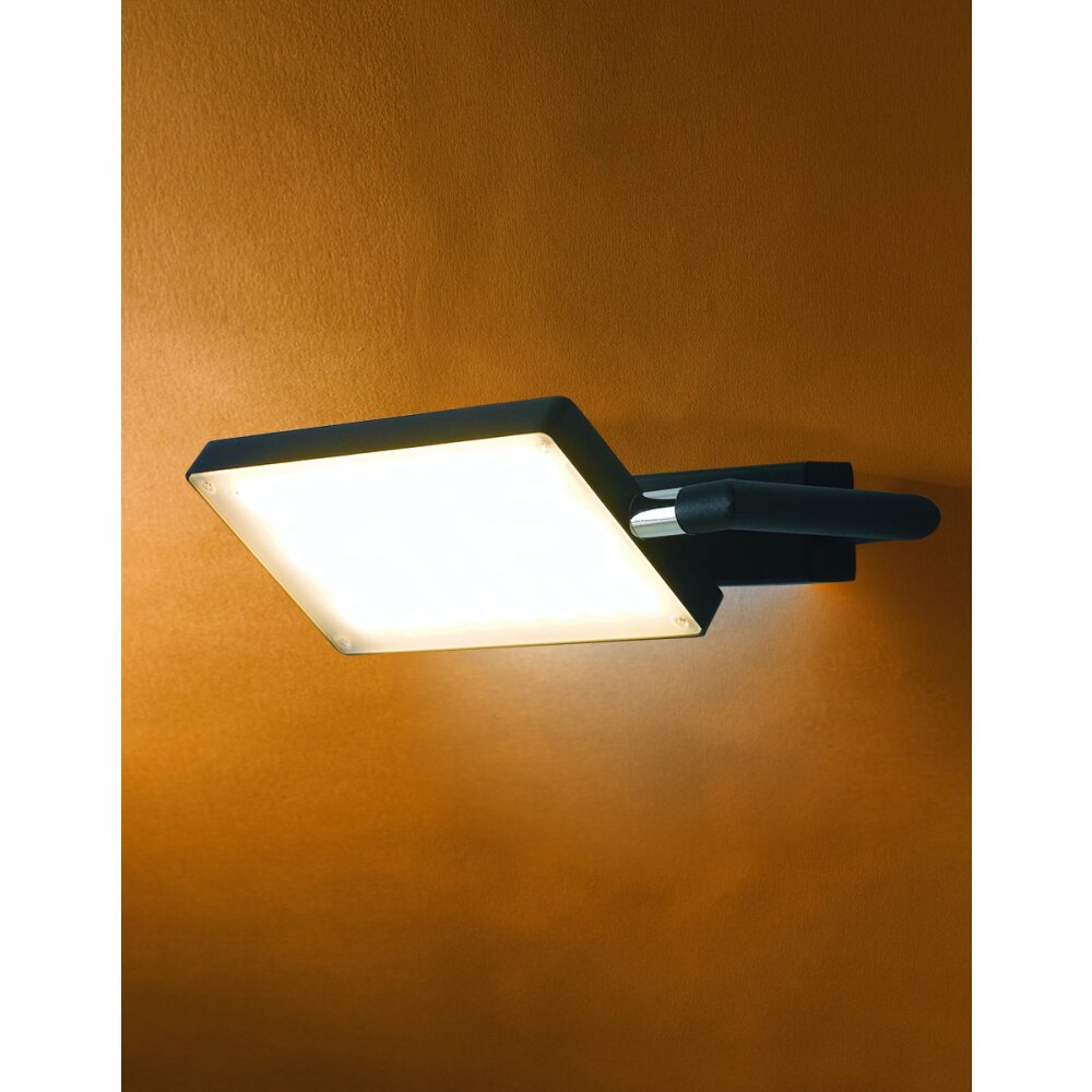 Luce Design Book Wandleuchte LED Schwarz, 1-flammig main product photo
