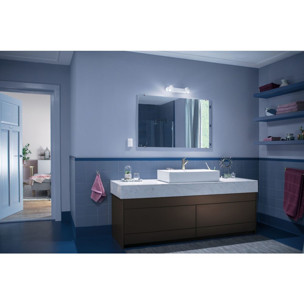 Philips Hue Adore Wandleuchte LED Weiß, 3-flammig, Fernbedienung main product photo