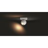 Philips Hue Buckram Deckenleuchte LED Weiß, 1-flammig, Fernbedienung
