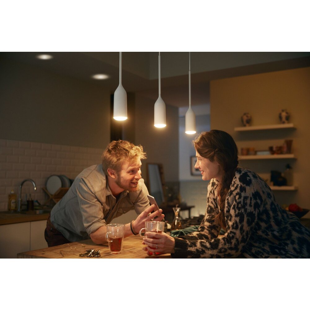Philips Hue Devote Pendelleuchte LED Weiß, 1-flammig main product photo